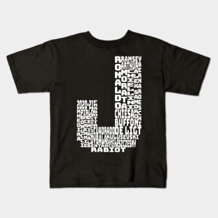 JUVE - JUVENTUS - WHITE TEXT - 2020 - 2021 Kids T-Shirt